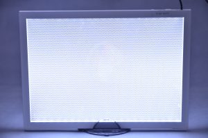点灯時透明導光板2