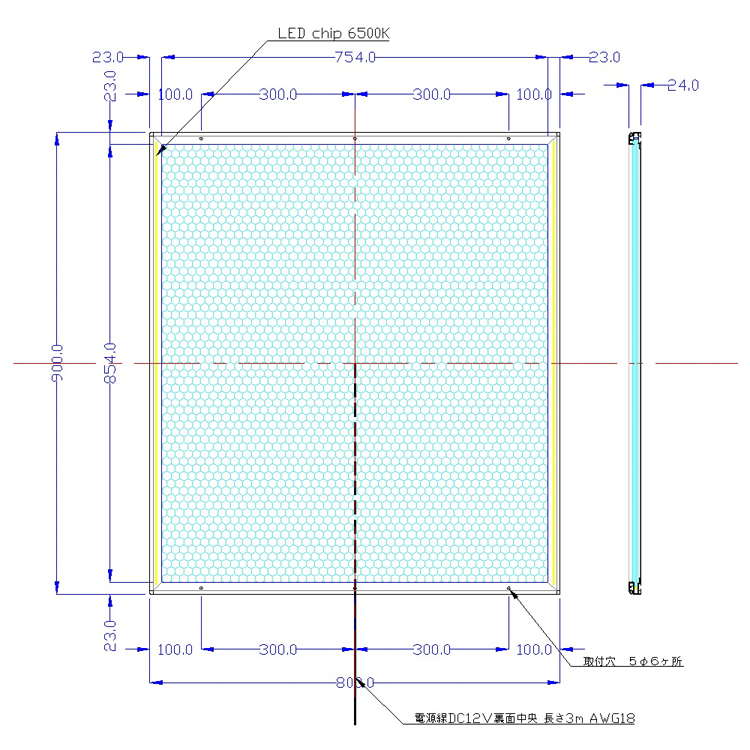 LEDCgpl900x800-SFR23 [900x800-L215-SFR23]