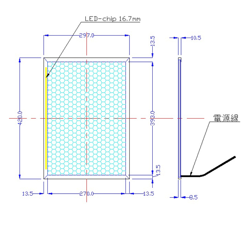 LEDライトモジュールA3-4S10-LDP