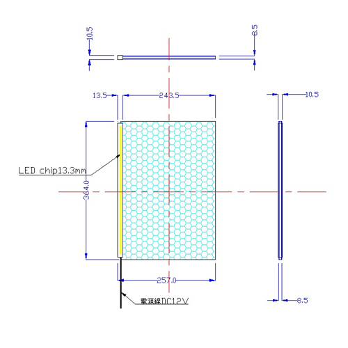LEDライトシートB4-LS10型 [B4-L1113-LS10-LDP]